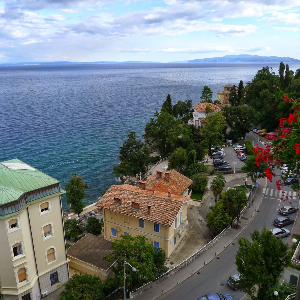 Opatija's stunning coastal scenery is particularly enchanting in September